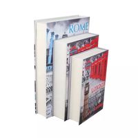 Coffre-fort portable secret en forme de livre avec serrure à clé pour argent liquide, ignifuge, vente en gros