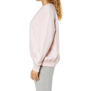 Sudadera personalizada con logo para mujer, transpirable, estampada, 100% de alta calidad, con hombros caídos, para damas. - Product Image 3