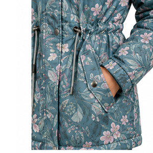 Chaqueta Parka Impermeable Premium para Mujer con Capucha Desmontable, Forro Térmico Aislante, Protección Contra el Viento y Servicio Personalizado OEM ODM - Product Image 5