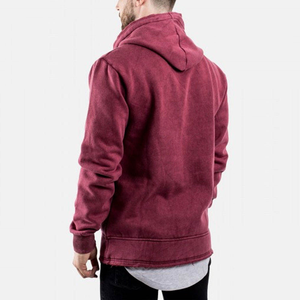 Sudadera con Capucha Oversize para Hombre, Diseño Personalizado con Logotipo, Lavado Ácido, Color Sólido, Premium, de Alta Calidad, Venta Caliente - Product Image 2
