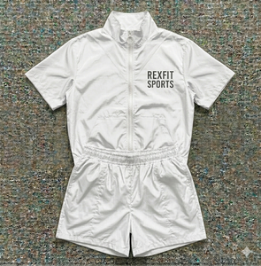 Rexfit Sports Mens Lightweight Windproof Nylon Sweatsuit 3M <b>Reflective</b> <b>Jacket</b> and Pants Tracksuit Set Wholesale - Product Image 2