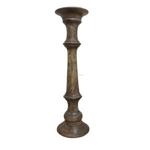 Handcrafted Iron Luxury Unique Multi-purpose Candle Holder Decorative <b>Rustic</b> Home Decor Accent for <b>Dining</b> <b>Table</b> Living Room - Product Image 3