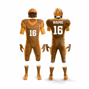 Op maat gemaakte American Football uniformen voor teamkleding, sneldrogend, hoge kwaliteit, losse pasvorm, heren en dames American Football uniformen - Product Image 2