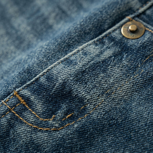 Jean baggy vintage à jambe large pour homme, style streetwear, coupe droite, en denim, taille personnalisée, grande taille, pantalon de haute qualité - Product Image 5