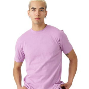 T-shirt ras du cou raffiné pour homme, manches courtes, coupe classique, décontracté, usage quotidien, personnalisable, vente en gros, en jersey de coton, vêtements pour homme - Product Image 4