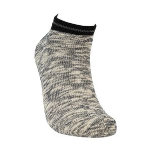 Marled Heather Grey Ankle <b>Socks</b> Pair Eco Friendly Bamboo Merino Wool Hosiery Breathable Anti Bacterial <b>Soft</b> Touch - Product Image 2