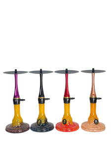 Ensemble de chicha de voyage coloré métallique avec sac de transport BAH112-BAG – Vente en gros - Product Image 1