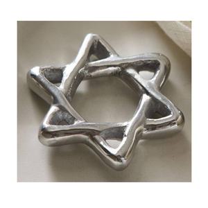 Fait à la main en métal antique en laiton étoile moderne Design de luxe anneau de serviette support en tissu écologique Durable fête décor festif - Product Image 3