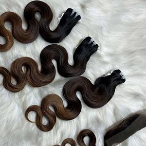 Paquete de ondas corporales al mejor precio cruda virgen remy sin enredos trama Genius sin procesar de alta calidad - Product Image 4