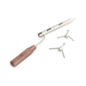Instrumento Veterinario para Procedimientos Ortopédicos, Fabricado en Acero Inoxidable, Permite un Ajuste Preciso de Alambres - Product Image 4