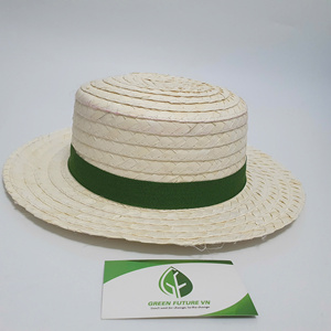 Sombrero de Paja Natural Tejido a Mano de Alta Calidad, Clásico, Vintage, Unisex, Estilo Panamá, para Playa y Verano, para Adultos - Product Image 6