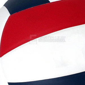 Balón de Voleibol Personalizado de Cuero para Interiores y Exteriores, Tamaño Oficial, Balón de Juego Blanco para Voleibol de Playa - Product Image 6