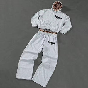 Ensemble jogging homme en polyester/coton, deux pièces, qualité supérieure, logo personnalisé, jean à double taille, survêtement homme - Product Image 6