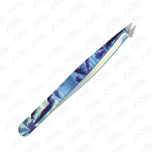 Pinzas Profesionales de Alta Calidad para Cejas, de Acero Inoxidable, con Punta Inclinada y Puntiaguda, para Cejas Encarnadas, Instrumentos de Belleza - Product Image 6