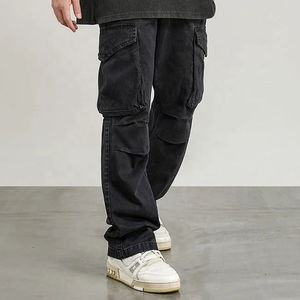 Service OEM – Pantalon cargo décontracté pour homme, taille mi-haute, fermeture élastique, poches, design mi-lourd, 100 % coton, écologique - Product Image 6