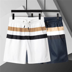 Shorts de sport rayés personnalisés pour hommes, séchage rapide, pour la gym, la course et la natation, fabricant OEM ODM, vente en gros en usine - Product Image 3
