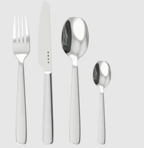 Ensemble de couverts élégants en acier inoxydable avec manche à pointe spirale, vaisselle de table, fournisseur en gros - Product Image 5