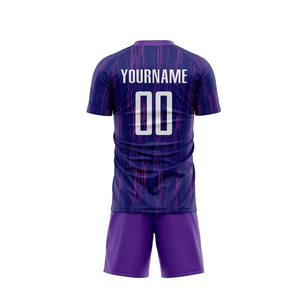 Maillots de football personnalisés unisexes en polyester pour adultes – Uniformes de football avec variété de tissus et techniques d'impression pour équipes - Product Image 5