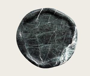 Bandeja Decorativa de Piedra Natural de Mármol Verde con Forma Irregular, Decoración de Hogar de Lujo, Decoración Moderna para Cocina y Comedor - Product Image 5