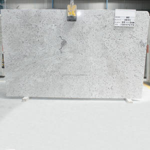 Meilleur prix tendance dalles de granit blanc titane finition personnalisée carreaux de sol commerciaux polis pour escalier extérieur villa pour - Product Image 3