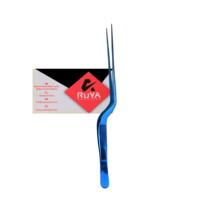 Pince de cuisine professionnelle pour barbecue, antiadhésive, facile à nettoyer, 20 cm, couleur verte, en acier inoxydable résistant à la chaleur