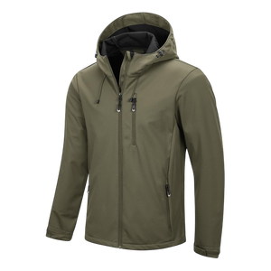 Chaqueta Softshell Impermeable y Cortavientos para Hombre, Transpirable, de Secado Rápido, para Invierno, Senderismo, Camping, Trekking, Pesca, Caza y Viajes - Product Image 2