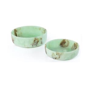 Bol en résine fait main indien, très vendu, avec cuillère, disponible dans toutes les couleurs et tailles, idéal pour la décoration intérieure et les occasions festives - Product Image 1