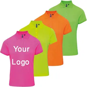 Custom Logo Design women's short-sleeved polo t-shirts Short Sleeve 100% Multi Color Both Women's / Men Casual Summer From BD