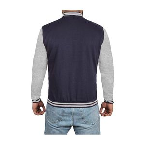 Vestes pour hommes avec logo personnalisé, veste de baseball décontractée, veste Letterman, veste universitaire en coton unisexe, haute qualité - Product Image 3