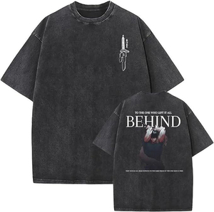 Trendy Summer Casual Vintage Graphic T-<b>Shirt</b> <b>Funny</b> Drink Theme Print Cotton Soft Streetwear Oversized Tee Wholesale Custom - Product Image 2