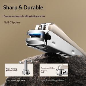 Ensemble de manucure et pédicure haut de gamme, de qualité supérieure, fabriqué sur mesure en acier inoxydable léger, avec emballage personnalisé - Product Image 2