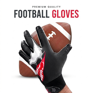 Gants de football américain de style unique, fabriqués au Pakistan, de très haute qualité, personnalisés, super adhérents, pour receveurs, collection 2026 - Product Image 6