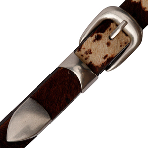 High Quality Top Selling Designer <b>Cow</b> Hair Belts on stylish Genuine <b>Cow</b> Leather Brown Belt for Women Men Factory Price - Product Image 5