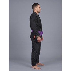 Women's Custom Logo Gold Weave Cotton BJJ Gi & Ripstop Pants Set-550GSM Jiu Jitsu Kimono - Product Image 3