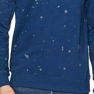 เสื้อสเวตเชิ้ตผ้าเนื้อนุ่ม คอกลม ทรงทันสมัย รับผลิตเสื้อผ้าแฟชั่น OEM สั่งทำได้ พิมพ์ลายแบบ Sublimation ทั้งตัว สำหรับผู้ชาย - Product Image 4