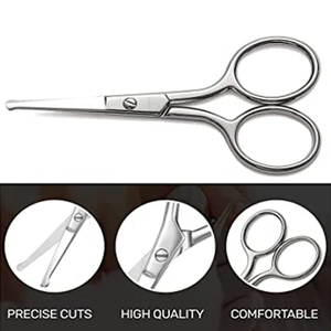 High Quality Custom Beauty Stainless Steel <b>Nail</b> <b>Scissors</b> with Straight Blades and Sharp Tip - Product Image 1