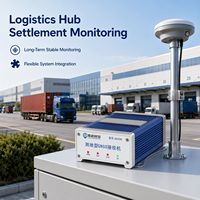 Récepteur GNSS RTK multi-fréquences haute précision, indice IP68, -40~75°C, pour surveillance de l'alignement CORS RTK, traceur GPS véhicule 4G