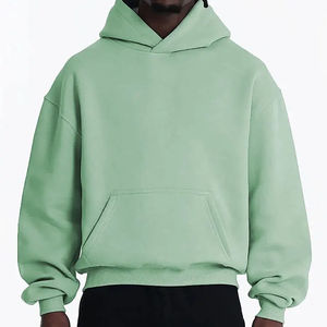 Sudadera con Capucha para Hombre, de Algodón, Estilo Casual, Cómoda, Corte Holgado, para Uso Diario, Estilo Urbano, Ropa de Moda - Product Image 1