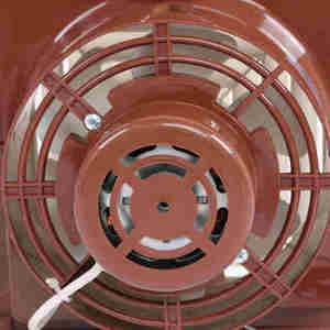 Ventilateur sur pied électrique de luxe 16 pouces gris/bleu/bleu clair, puissant flux d'air, option montage mural, pour garage, extérieur et voiture - Product Image 2