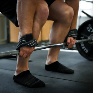 Sangles de musculation personnalisées en coton et polyester, ceintures de poignet et de taille robustes pour la musculation et l'entraînement avec poids - Product Image 4