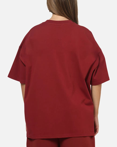 Camiseta de Algodón 100% para Mujer 2026, Cuello Redondo, Manga Corta, Color Sólido, Informal, con Logotipo Personalizado, Top de Moda de Verano - Product Image 6