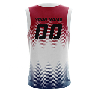 Maillot de volley-ball personnalisé USA respirant, uniforme de basketball d'usine, tenue d'équipe d'extérieur à capuche, manches longues, grande taille, coupe ample - Product Image 4