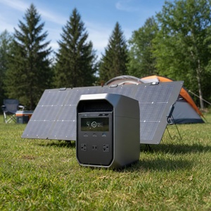 Wholesale 1024Wh <b>Solar</b> <b>Generator</b> 1800W LiFePO4 Battery 220W <b>Solar</b> Panel Kit OEM ODM Factory Direct Portable Power Station - Product Image 2