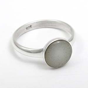 Bague en argent sterling 925 de qualité supérieure avec pierre précieuse naturelle aigue-marine taille coussin, faite à la main, vintage, unisexe, style bohème - Product Image 1