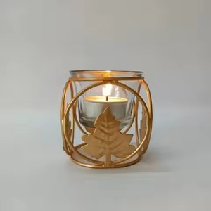 Decorative Metal <b>Christmas</b> <b>Tea</b> <b>Light</b> Holder Festive Tabletop Ornament for Home Use - Product Image 3