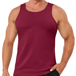 Débardeur de sport sans manches pour hommes, idéal pour la musculation, la course à pied et le fitness, personnalisable avec logo, uni, pour la gym - Product Image 5