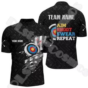 T-shirt for Men Hunting T Shirts Comfortable Cotton Tops Tee Name Archery T Shirt Polo Archery Jersey Teamwear Tee Shirts - Product Image 3