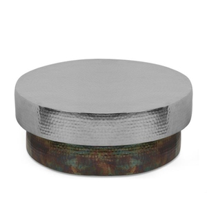 Awesome Design Metal Hammered <b>Coffee</b> <b>Table</b> <b>Silver</b> Finish Contemporary Handmade For Home Hotel Living Room Decor Furniture - Product Image 3