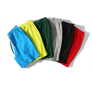 Pantalones Cortos para Hombre al Por Mayor a Precio Razonable, con Logotipo Personalizado, Estilo Urbano, Holgados, de Felpa, Lavado Ácido, Servicio OEM - Product Image 2