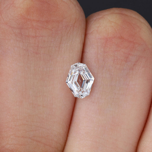 Diamant cultivé en laboratoire CVD 11,20 carats, certifié IGI, clarté VVS, taille hexagonale, couleur D, pour la fabrication de bijoux, bague de fiançailles - Product Image 2